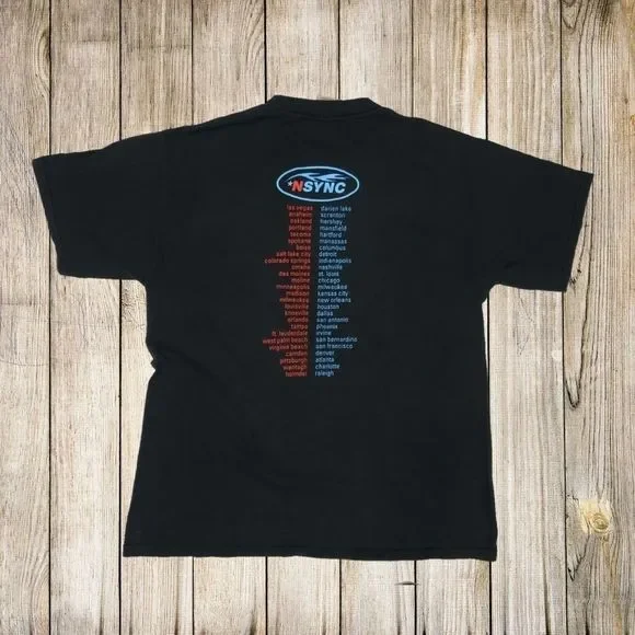 VINTAGE N SYNC TOUR SHIRT - Picture 2 of 4